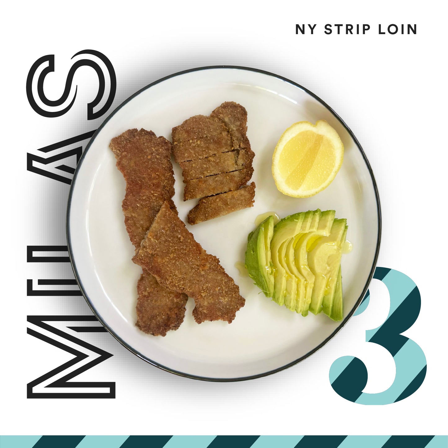 NY Strip Loin Milanesa / Bife Angosto